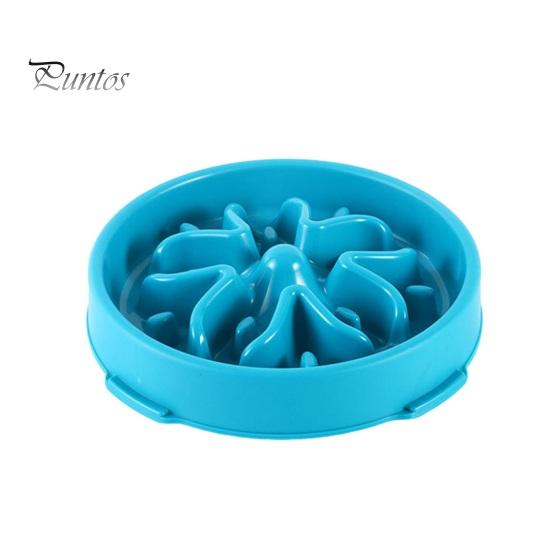 

Миска для медленной кормушки для собак Крупные породы Небьющаяся безопасная Замедление еды Уменьшение вздутия живота Миска для собак Легко чистящаяся лабиринт Кормушка для домашних животных с нескользящим дном для синий