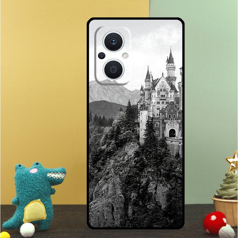

Princess and Castle Case For OPPO Reno 7 8 10 Pro 13 13F 12 11 F 8T OPPO Find X8 Pro X6 X3 X5 Lite Cover Shell OPPO Find X5 Lite