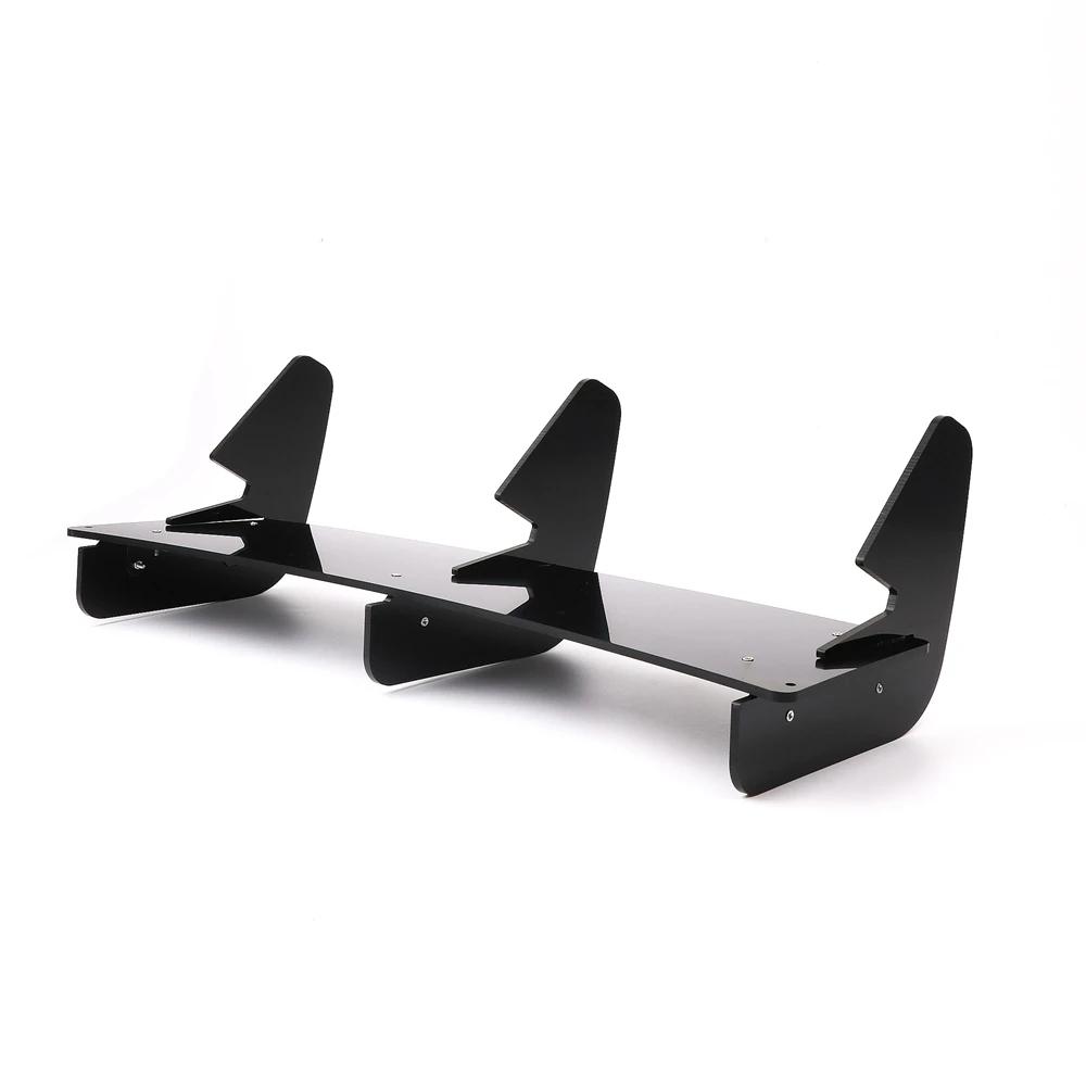 

Глянцевый черный диффузор заднего бампера сплиттеры спойлер кромка обвес для VW Polo MK5 GTI 6R 6C двух/четырехдверный 2010-2018