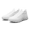 Plus Size Men's 48 Lightweight Flyknit Running Shoes - Trendy, Breathable Casual Sports Sneakers for Summer