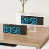 Portable LED Digital Clock with Adjustable Brightness Wall Mounted LED Clock for Travel and Business Trip Top Sale