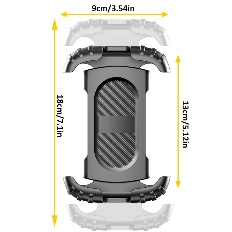 360 Degrees Rotatable Electric Bicycle Phone Holder for Riding Mountain Bike Motorcycle Stand Bracket Non-slip Cycling Holder
