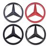 GZB4   1PC 210mm 188mm Car Front Grill Emblem Lid Cover Decoration For Mercedes Benz AMG class GLK W220 A180 W211 W205 GLC W203 Sticker