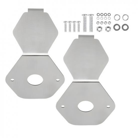 Watermelon Light Frame Bracket Angled Mount Billet Clamp - NOT Included Light