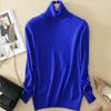 Women's Winter Slim Sweater Knit Turtleneck Soft Cashmere Wool Long Sleeve Pullover