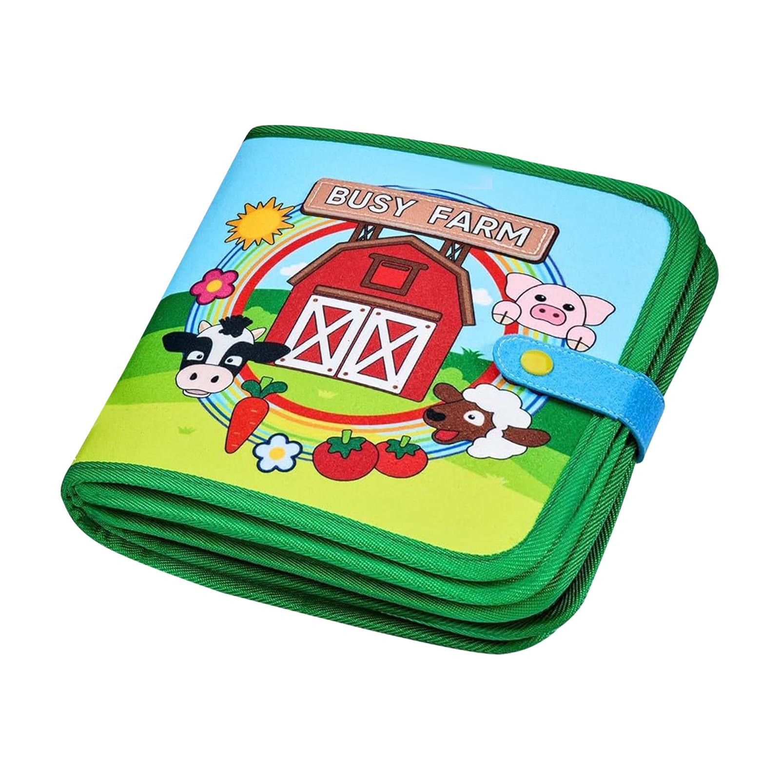 

Детская обучающая доска Раннее образование Просвещение Ферма животных Детская раскадровка, детская головоломка Экологические игрушки One Size