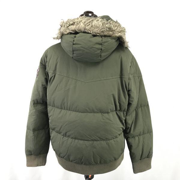 Nike 75% Down Jacket Women S Khaki Mods Coat Removable Fur