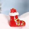 Creative Christmas Ornament Set: Pine Cone Snowman & Mini Christmas House Decorations