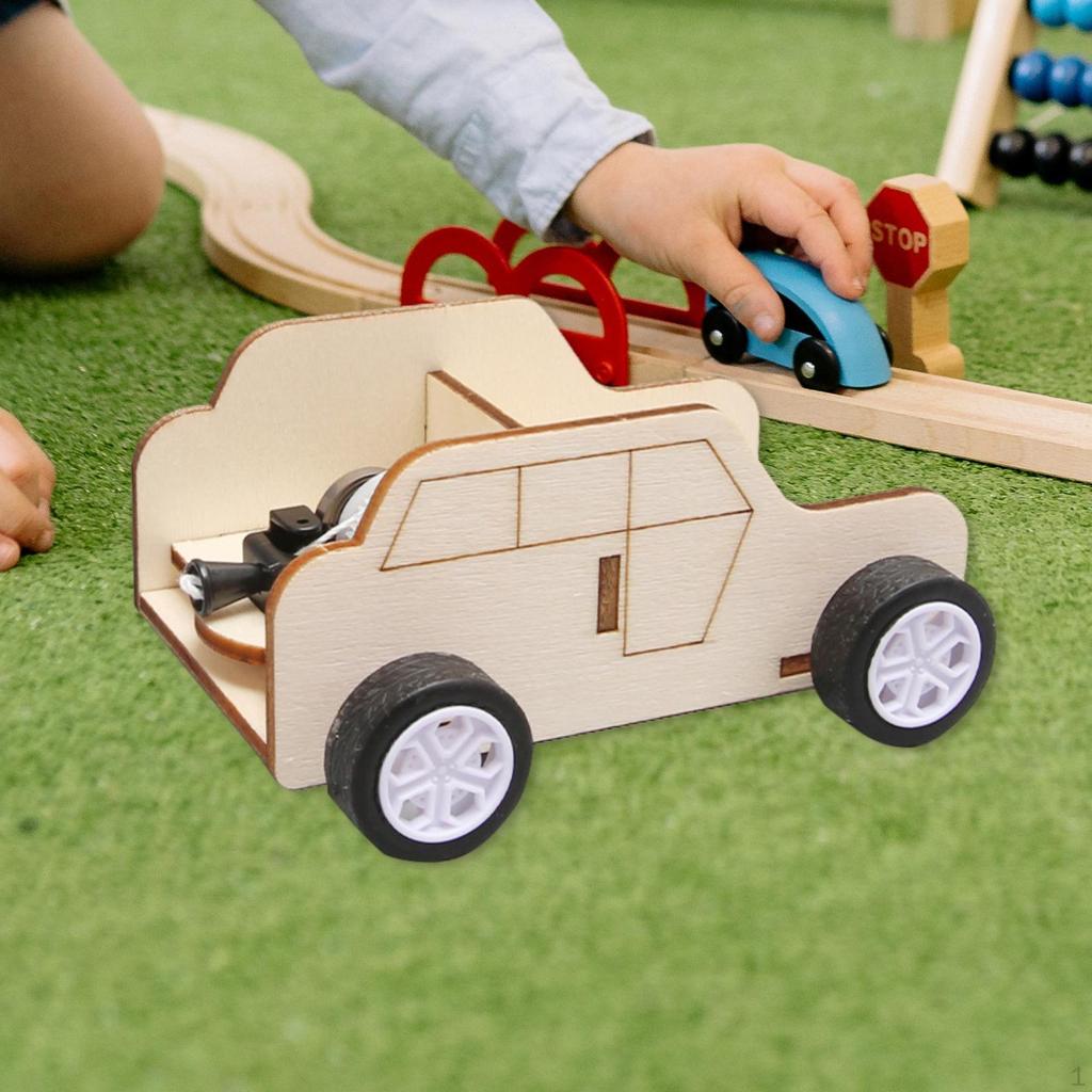 DIY Car Building Projects Model Kits 3D Wooden Puzzle for Age 8-12