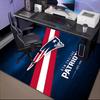 Patriots Team Spirit Rug Game Carpet, Floor Mat for Bedroom Living Room Entryway Rug, Home Decor Idea Gift for Christmas Birthday