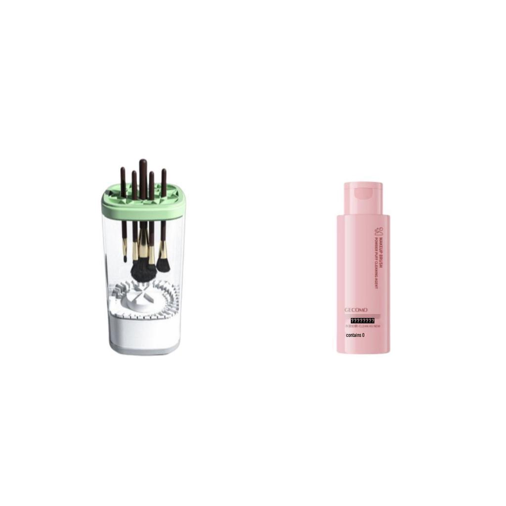 Compact Multi-functional Makeup Brush Cleaner & Fast Dryer