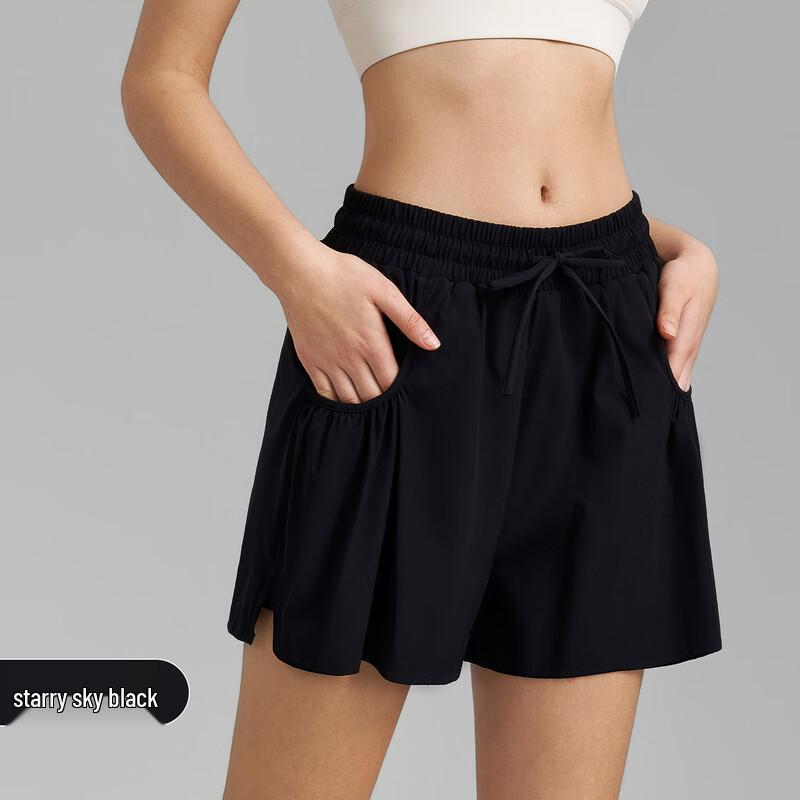 WEZHO Anti-Exposure Quick-Dry Yoga Shorts