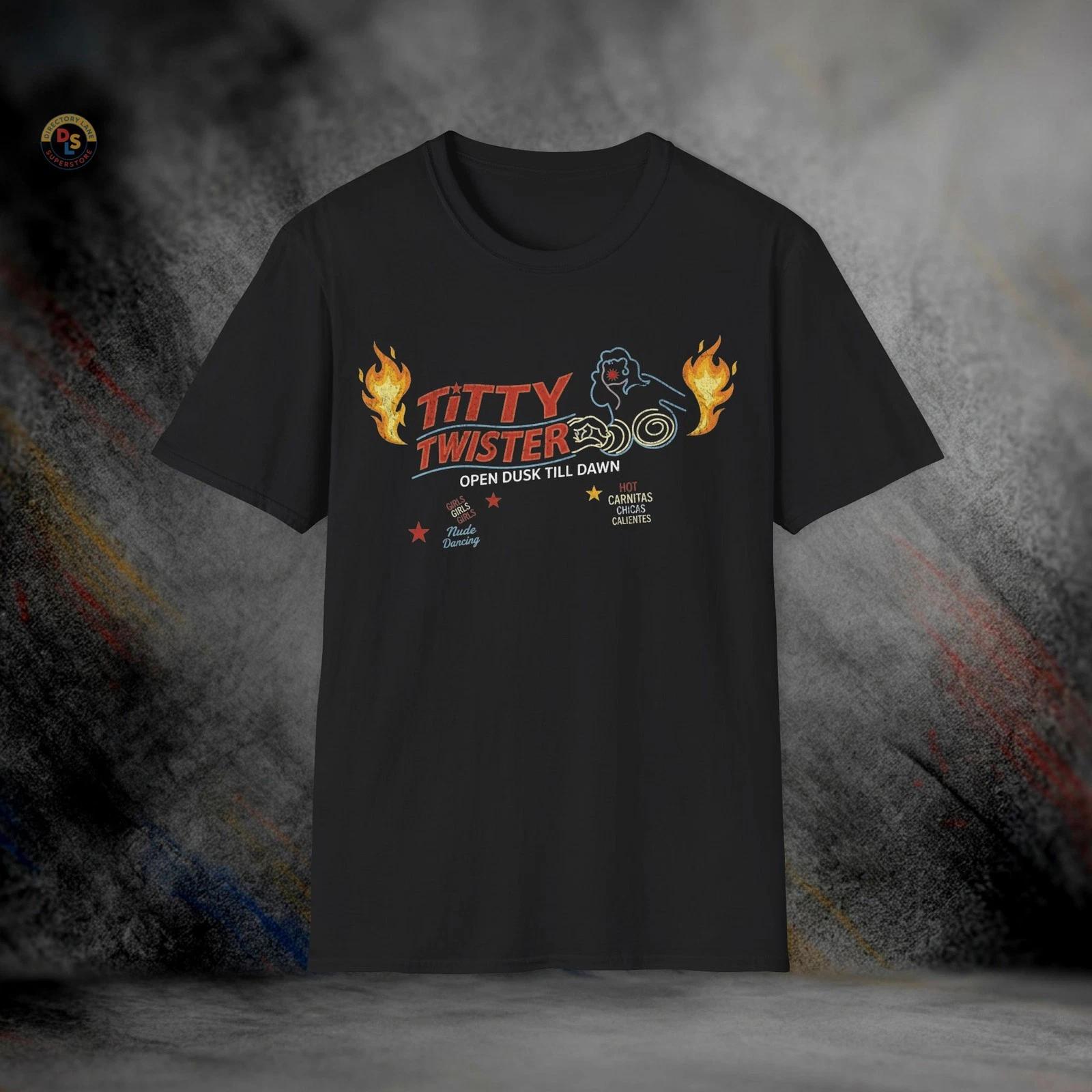 From Dusk Till Dawn Night Club Tarantino Vintage T-Shirt | Softstyle Tee XXL