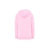 adidas Women's Essentials 3-Stripes French Terry Full-Zip Hoodie Pink/White HL2059