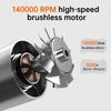 Foreign trade new violent fan handheld 140,000 to high speed brushless motor outdoor fan camping snow blowing fan