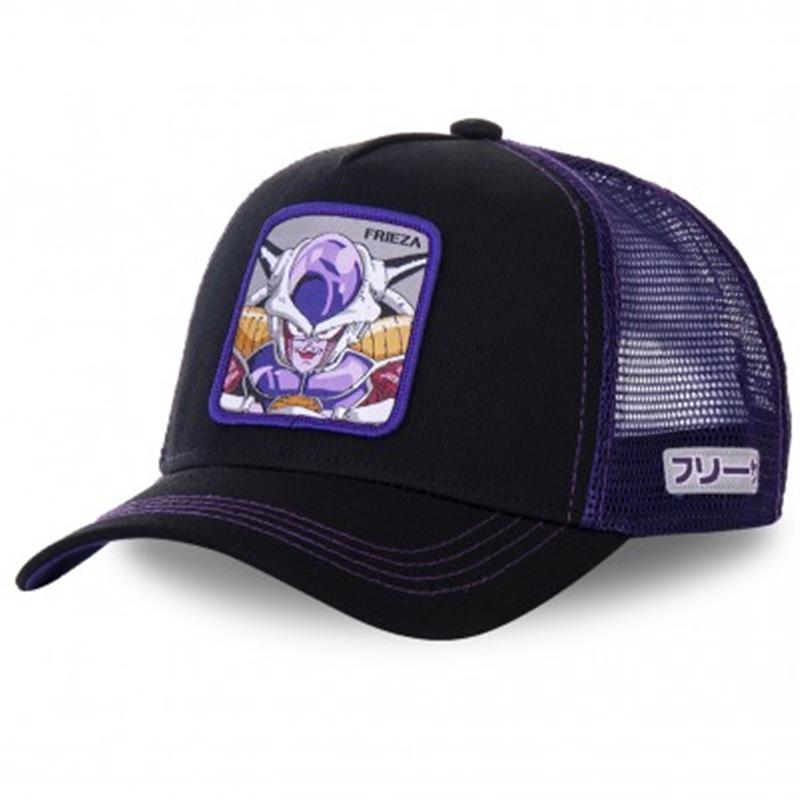 Neue Dragon Ball Son Goku Kappe Sommer Reise Schirmmütze Herren Stickerei Hip-Hop Kappe Stil Sonnenschutz Verstellbare Trucker Mesh Kappe