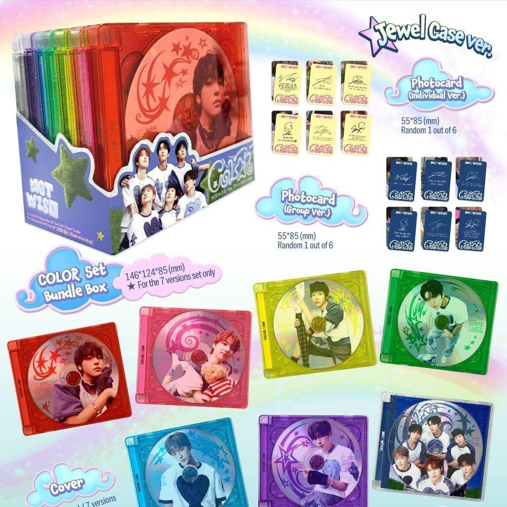 [Sofort lieferbar] Nct Wish - 3. Mini-Album [Color] (Jewel Case Ver.)