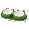Non-slip Cat Food Bowl Detachable Dog Water Bowl Cute Dog Bowls  Pet Supplies