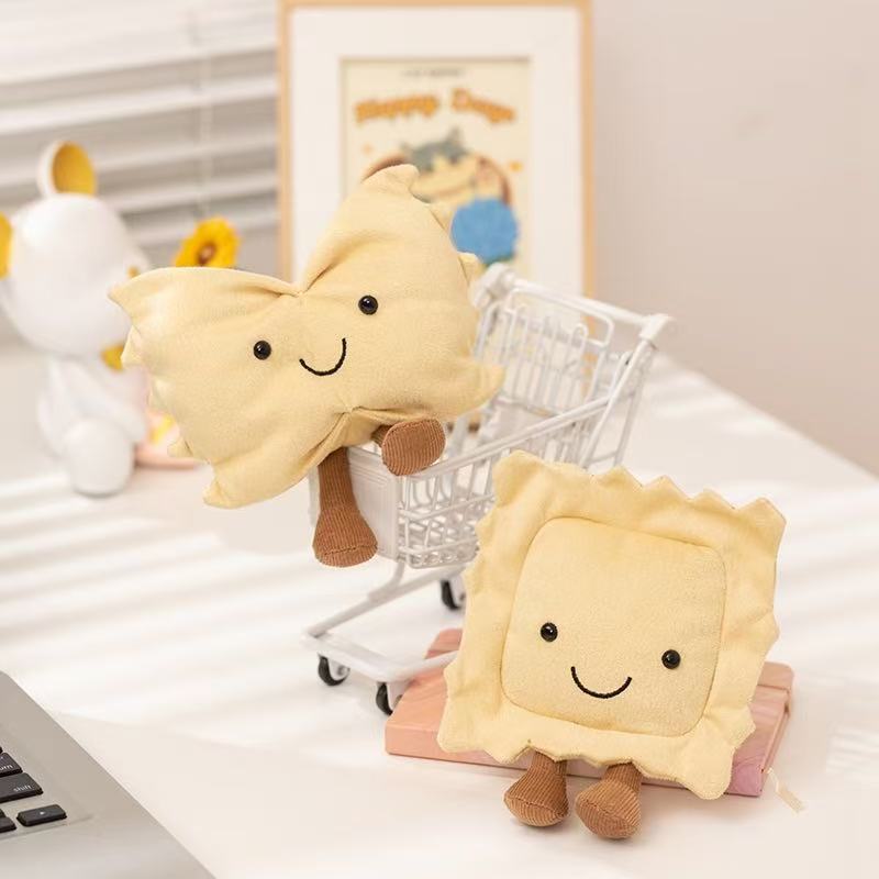 9/11 Centimeter Simulation New Italian Dumpling Doll Stuffed Plush Toy Cartoon Anime Cute Children's Birthday Gift Fun Doll