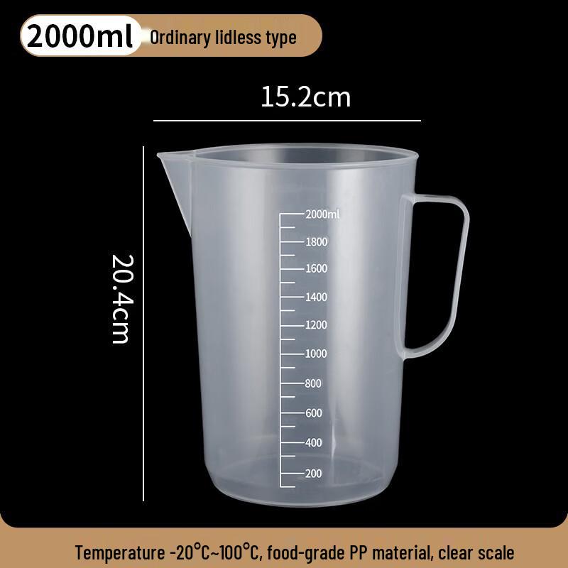 Plastic Laboratory Measuring Cup