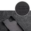 MELKCO For iPhone 13 Pro Max Phone Protective Shell Litchi Texture Genuine Cow Leather+PC Vertical Flip Case