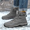Winterstiefel, wasserdichte Outdoor-Männerstiefel, Knöchel-Schneestiefel, hohe Herrenschuhe