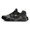 Nike Air Huarache Run GS Iron Grey Volt Παιδικά Αθλητικά Παπούτσια Μαύρο DZ5632-001