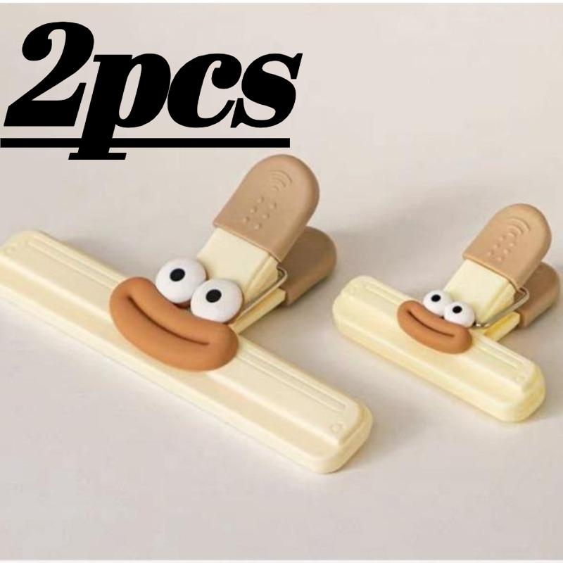 1/2PCS Convenient Food, Tea, Fresh-keeping Bag Sealing Clip