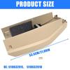 Upgrades Car Center Console Trim Replacement 1J1863201L Center Console Cover Simple Installation Suitable for Golf 4