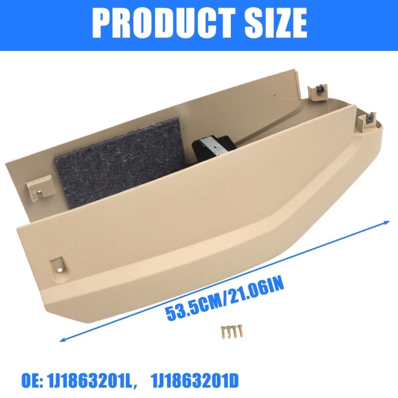 Upgrades Car Center Console Trim Replacement 1J1863201L Center Console Cover Simple Installation Suitable for Golf 4