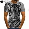 Joker 3D Printed T-shirt Summer New Street Fashion Round Neck Short Sleeved
