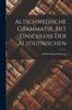Libro Altschwedische Grammatik, Mit Einschluss Der Altgutnischen