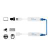 USB 2.0 200M Extender RJ45 Ethernet Extension Cable Network Cable Adapter