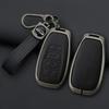 Zinc Alloy Leather Car Key Case Cover For Subaru Brz Sti Xv Sv Forester Legacy Outback Crosstrek Impreza Wrx Ascent Accessories