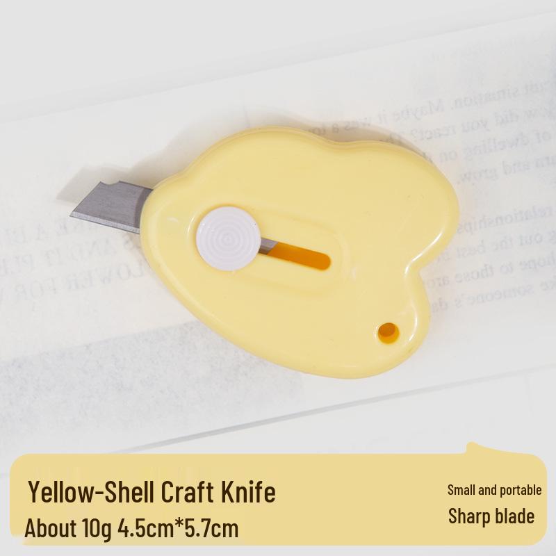 Creative Cartoon Craft Knife - Cute Handmade Paper Cutting Stationery & Unboxing Gadget