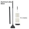 Aquarium Algae Remover Aluminum Alloy Stainless Steel Scraper Blade Fish Tank Glass Water Plant Grass Cleaning Tools Accessories