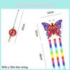 Weifang Hongyun Kite Mini Fish Rod Kite New Dynamic Kite Plastic Cartoon Kite Butterfly Goldfish