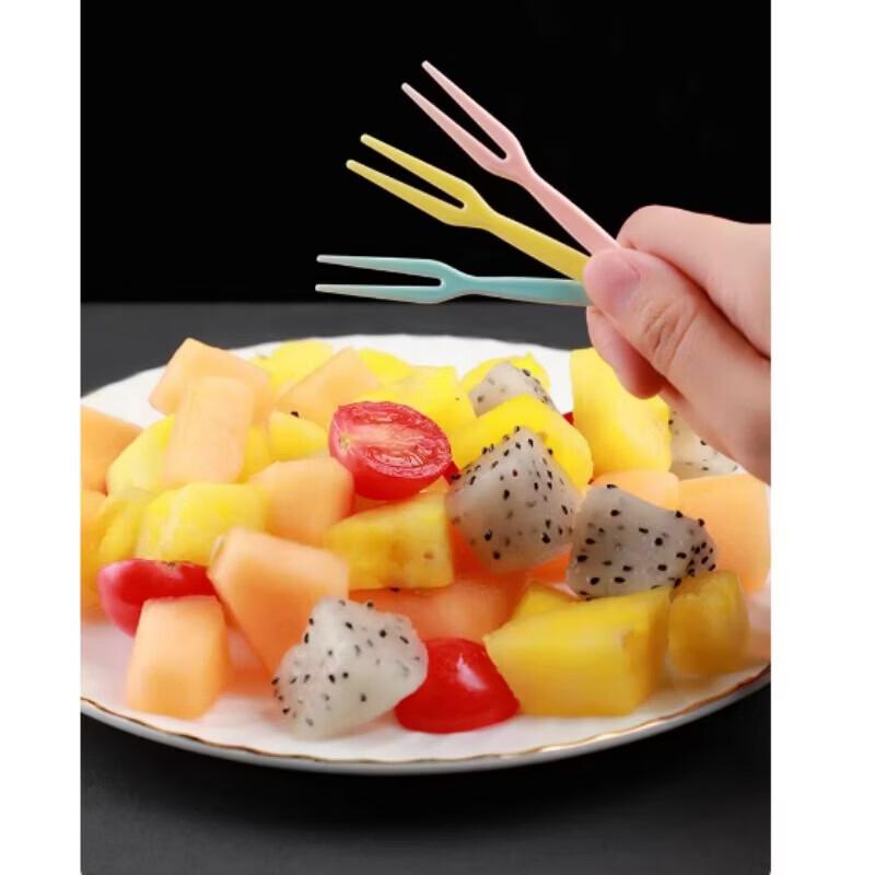 Disposable Plastic Fruit & Dessert Forks