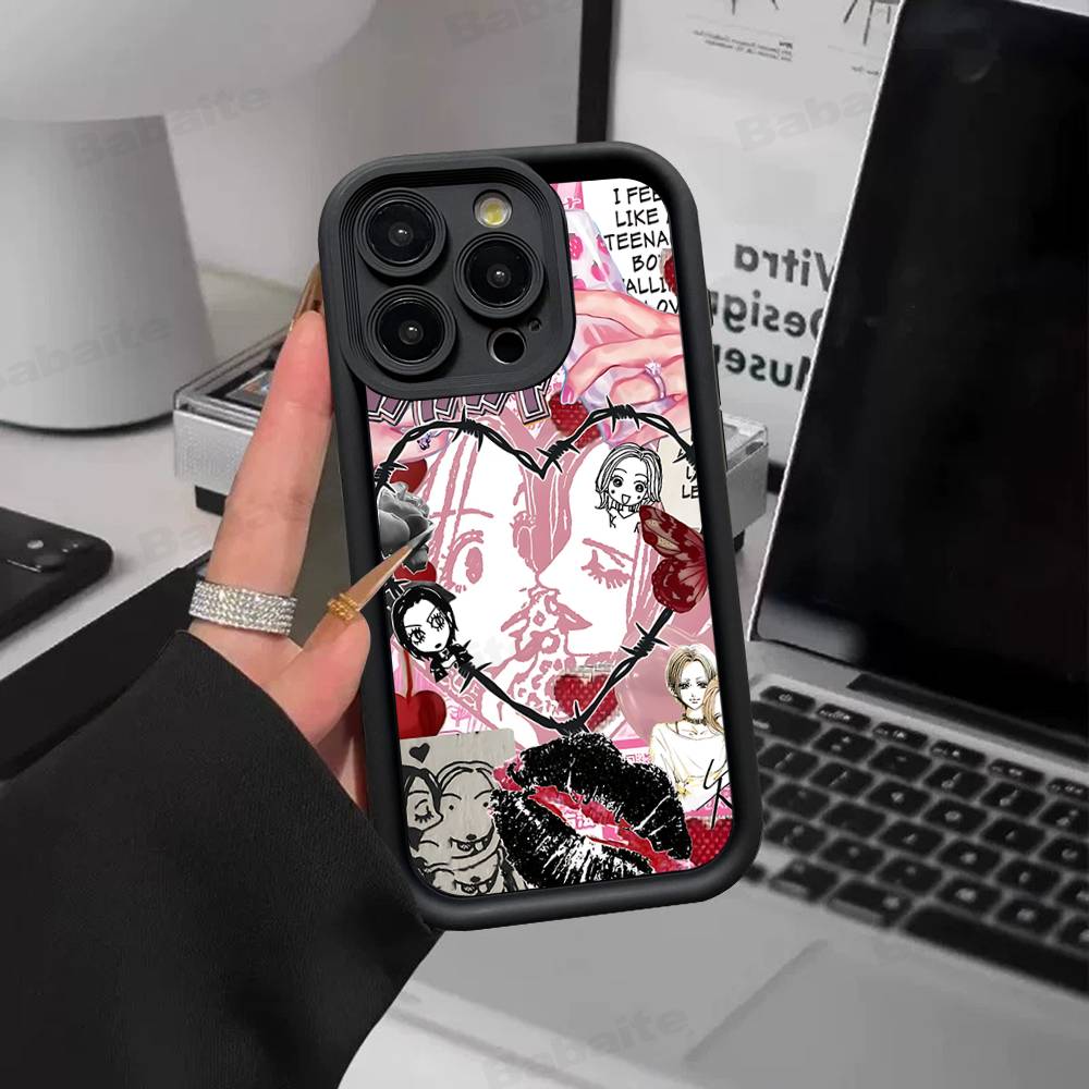 Phone Case Cartoon Anime Oosaki N-Nana For Samsung Galaxy A17 A07 A06 A26 A16 A06 A35 A55 A25 A05s A15 A54 A34 Soft Back Cover