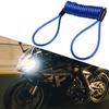 Coil Motorcycle Motorbike Lock Reminder Cable High Quality