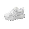 Thick-soled inner height-increasing mesh shoes women's breathable mesh Forrest Gump shoes 2025 new popular sports and leisure dad shoes women