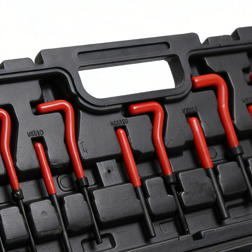 131pcs Rethreading Tool Kit Auto Engine Block Damage Repair Kit M5 M6 M8 M10 M 12 Engine Thread Repair Tool For Car Repair