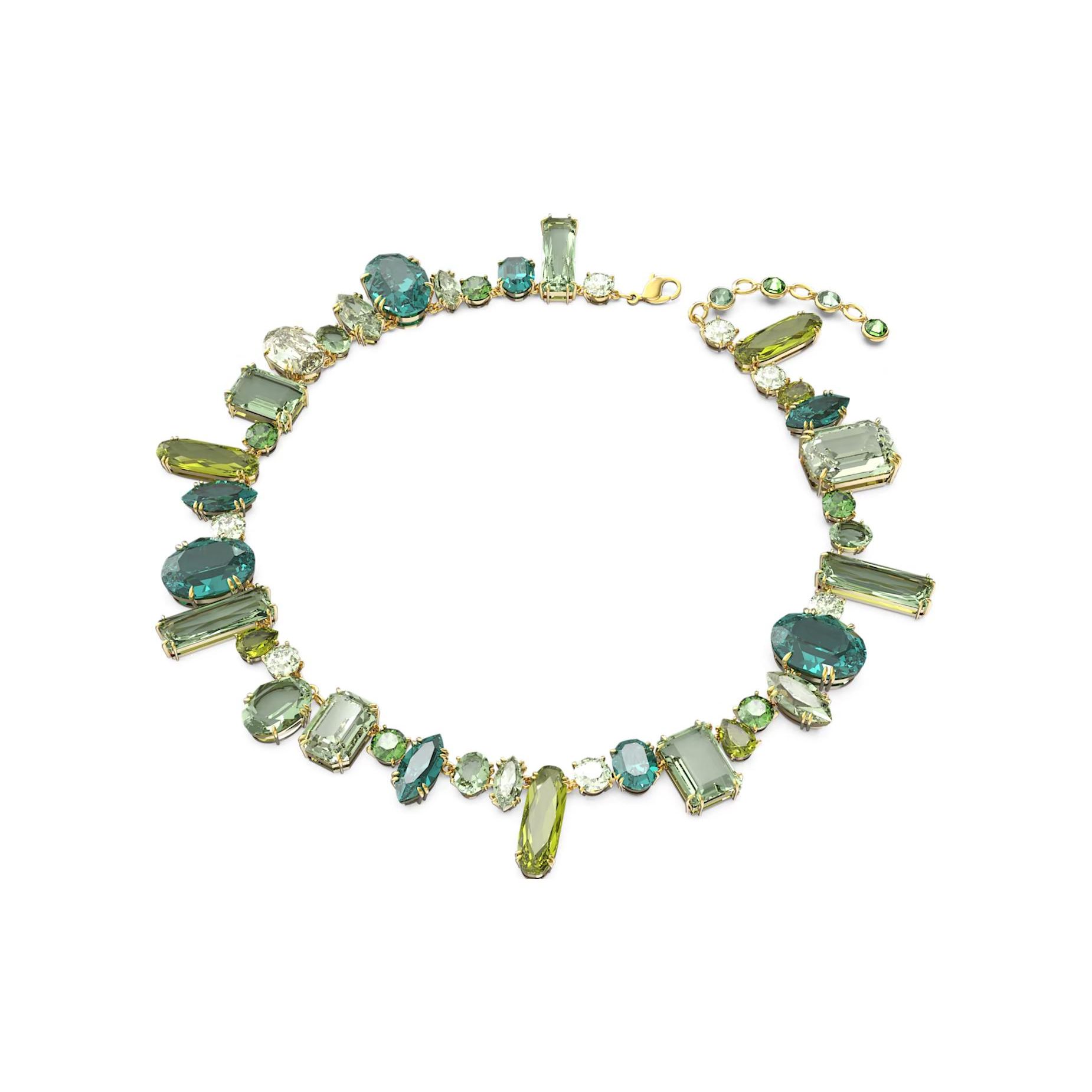 Swarovski Women's Gold Gema Imitation Crystal -Tone Imitation Crystal Necklace Necklace 5613735