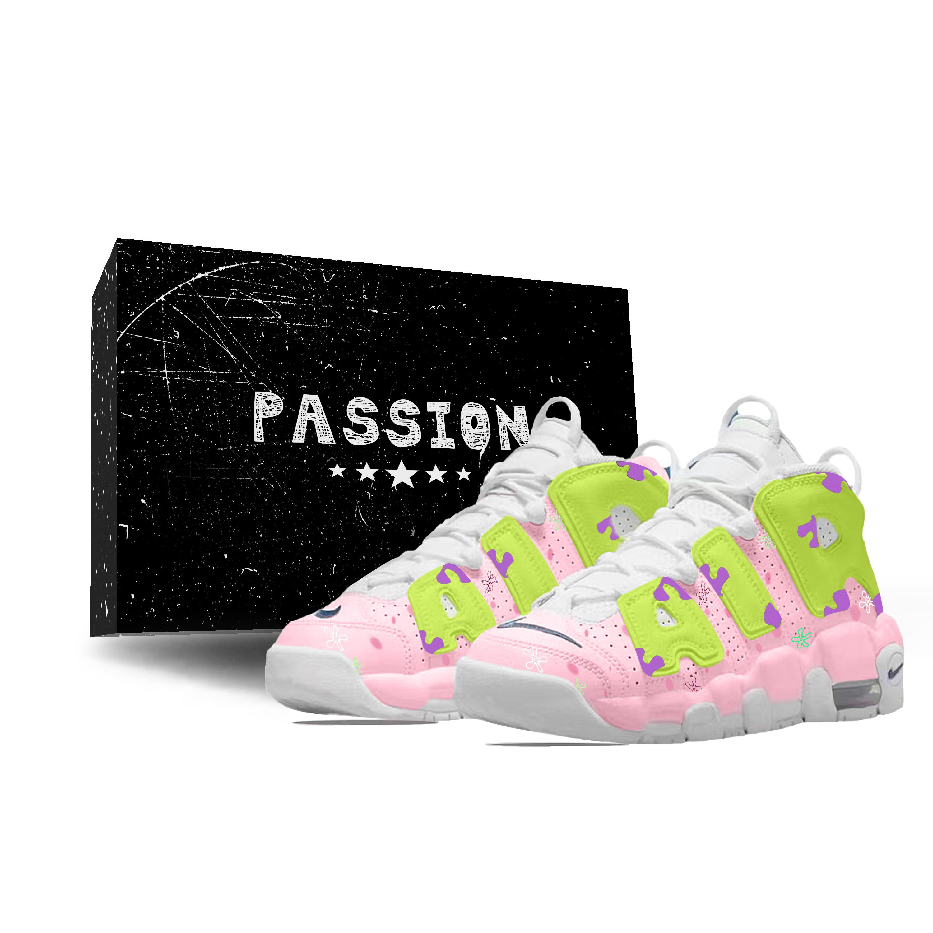 

Nike Air More Uptempo Girlish, Cute, Girlfriend Abrasion Resistant Mid top Vintage Basketball Shoes Women s Pink Box DH9719-100(Team1677-) 35.5