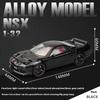 1/32 Scale Honda Acura NSX NA1 Alloy Diecast Sports Car Metal Model Doors Opened Pull Back Toy Collection Decorative Fine Ornament