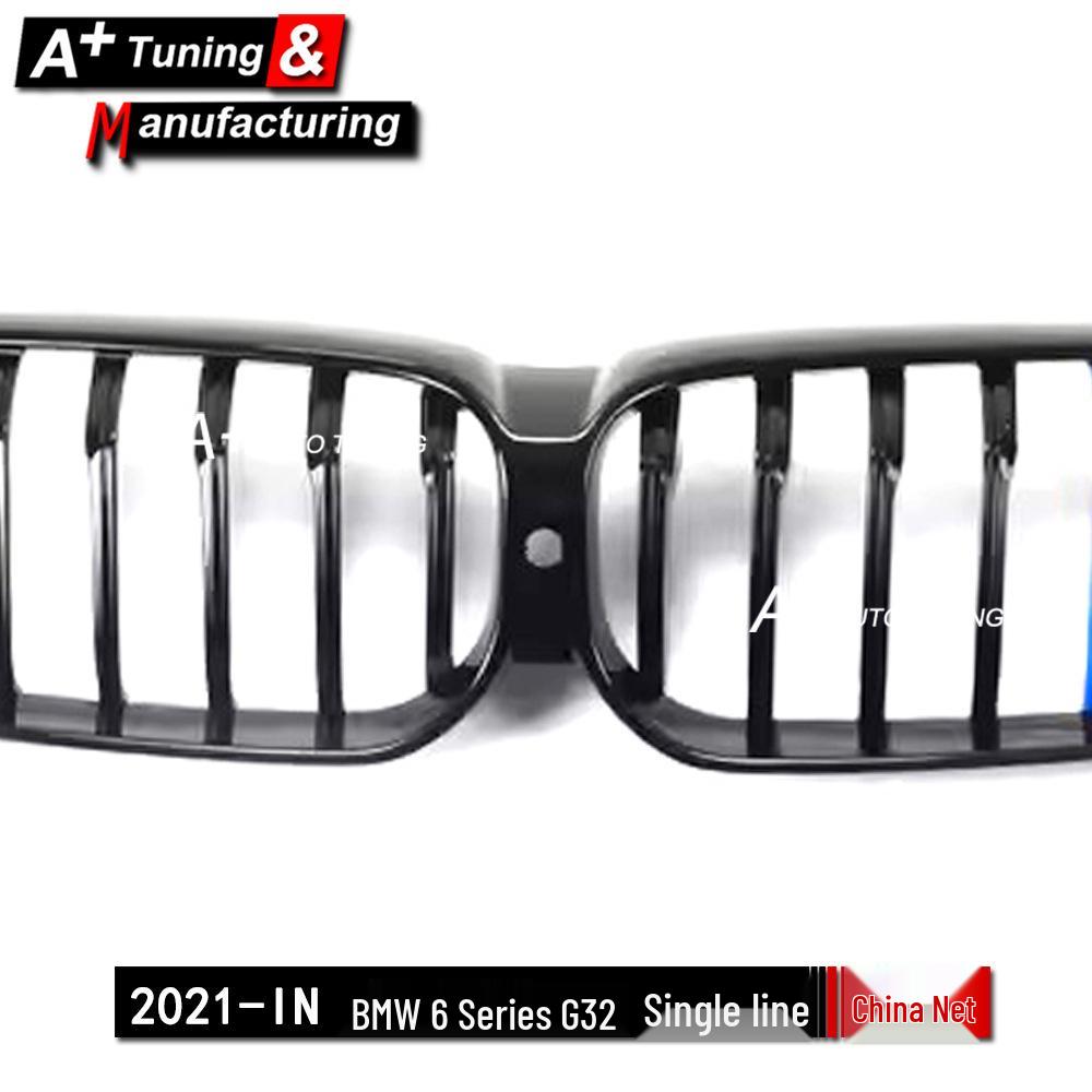 BMW 6 Series G32 2021-IN Tri-Color Single Line Front Grille