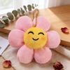 Sunflower Plush Toys 8Cm Sunflower Stuffed Keychain Hairpin Corsage Adorably Girls Accessories Backpack Pendant Birthday Gifts