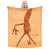 Marcus The Worm Meme Blanket Fleece Decoration Robert Help Me Breathable Lightweight Thin Throw Blankets for Sofa Bedspread