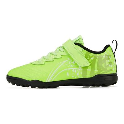 Li Ning Kinder Strike 2.0 Rutschfeste Stoßdämpfende Strapazierfähige Low-Top Fußballschuhe Kinder Fußballschuhe Fluoreszierend-Grün YKGT004-1