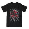 Men Women Spider Man Shirt Merch 100% Cotton T-shirt Clothing Novelty Tee Shirt Summer